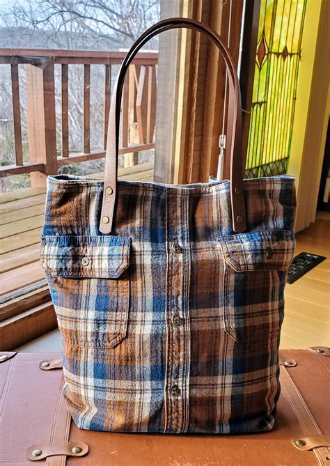 flannel bags for women